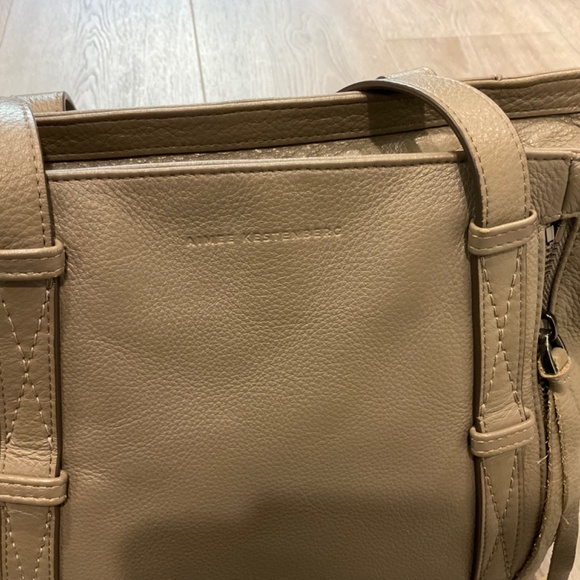 Aimee Kestenberg Tote BagCity Slicker   Charcoal/Taupe  Leather - Picture 3 of 16